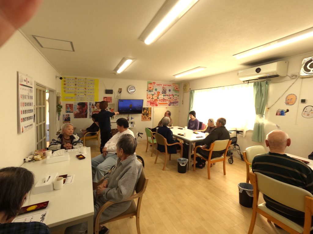 お汁粉会開始の挨拶